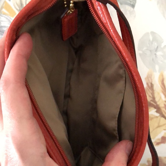 Leather Coach wristlet - Picture 3 of 3